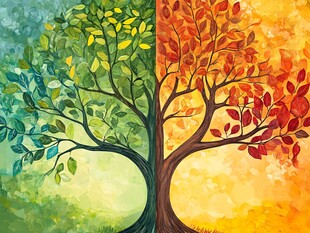 四季之树 春夏与秋冬