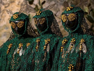 蜂主题奇异造型服饰