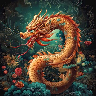 奇幻东方神龙 神秘祥瑞之景