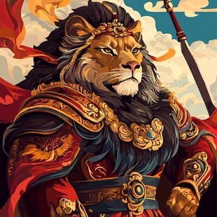 雄狮将军 东方幻想风角色