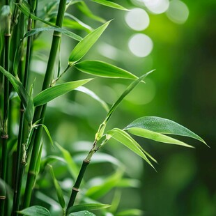 清新翠竹 尽显自然生机