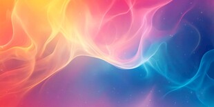 梦幻炫彩流动烟雾背景