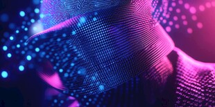 科技感头像光影艺术画面