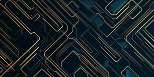 科技感几何线条背景图案