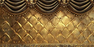 奢华金色菱格纹装饰背景