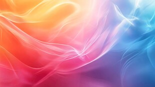 梦幻渐变色彩流动背景图