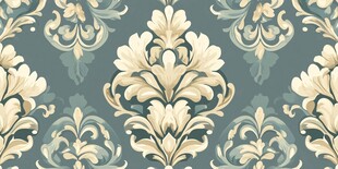 欧式复古花纹精美壁纸图案