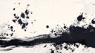 水墨飞溅艺术背景图
