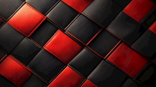 红黑交错方格纹理背景