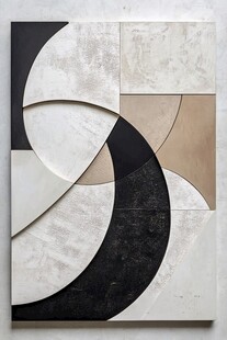 几何抽象艺术装饰画