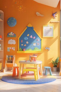 童趣儿童房 温馨创意空间