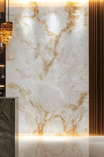 奢华大理石墙面装饰展示