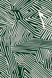 黑白条纹几何抽象图案