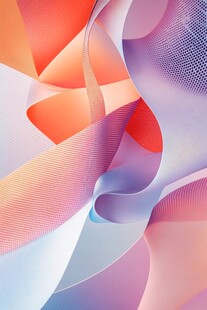 绚丽多彩抽象流体图案