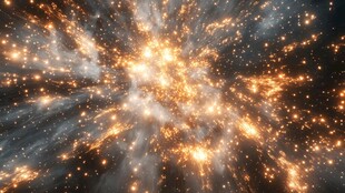 璀璨星爆特效 绚丽光芒绽放