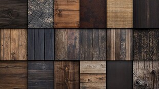 多样木纹材质纹理集合