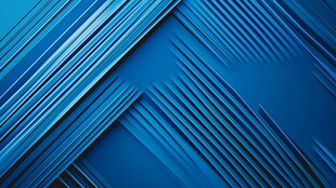 蓝色几何线条抽象背景图