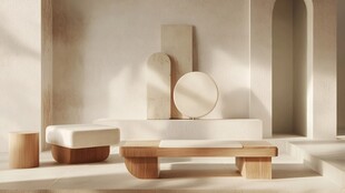 简约风室内温馨家居场景