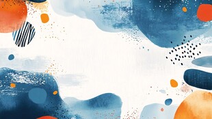 抽象水彩背景图案设计