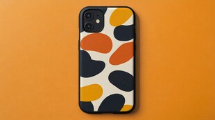 多彩几何图案手机壳