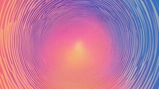 梦幻渐变螺旋背景图案