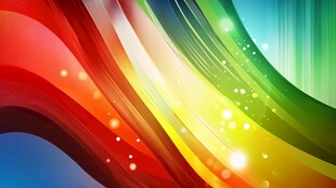 炫彩动感波浪背景图案