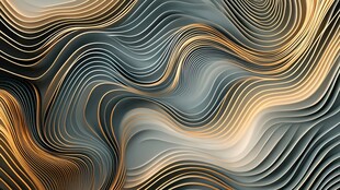 流动金灰渐变抽象纹理图案