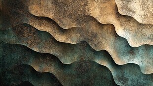 金属波浪纹理背景图案