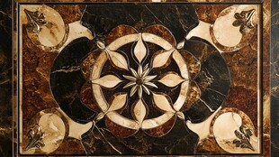 精美大理石拼花图案