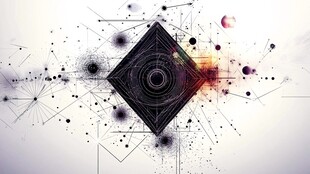 抽象几何艺术图形背景