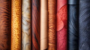 多样皮革纹理展示