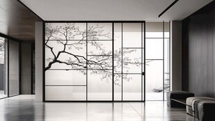 日式禅意隔断的室内空间