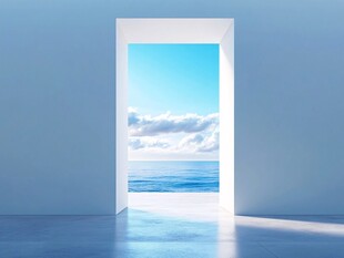开门见海的梦幻空间
