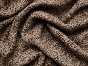棕色针织布料纹理特写