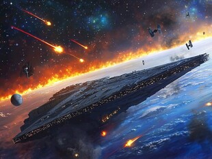 星际战舰激战浩瀚宇宙