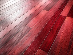 深红实木地板精致纹理