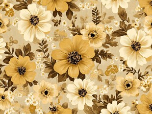复古风花卉图案背景图