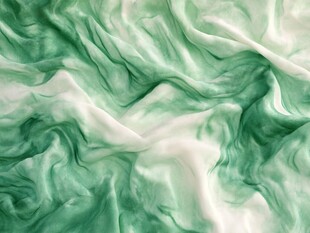绿白渐变褶皱丝绸纹理