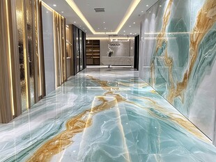 奢华大理石走廊室内设计