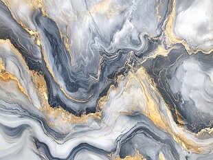 灰金大理石纹理艺术图案