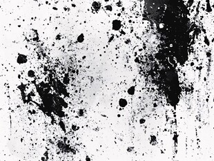 黑白墨点泼溅纹理背景
