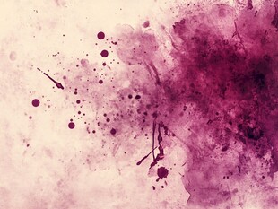 紫色水墨泼墨抽象背景图