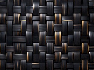 黑色编织纹理背景图案