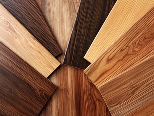 多样实木地板展示