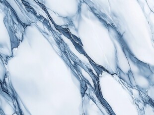 蓝白大理石纹理背景图