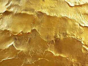 金色褶皱纹理背景图