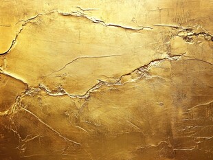 金色裂纹质感背景纹理