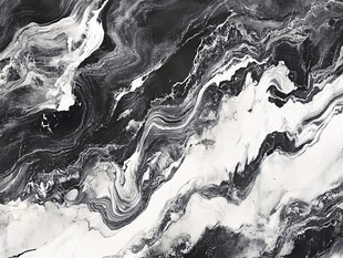 黑白水墨风抽象纹理图案