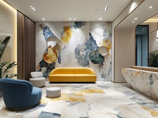 现代时尚的大厅装饰设计