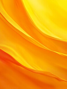 飘逸金黄绸布纹理特写